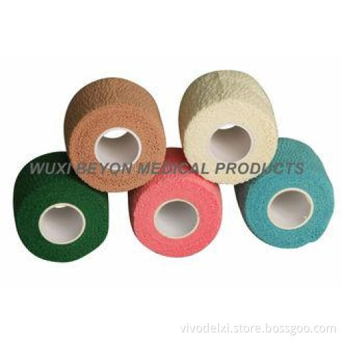 Hand Tear Cotton Cohesive Elastic Bandage Super Soft Comfor